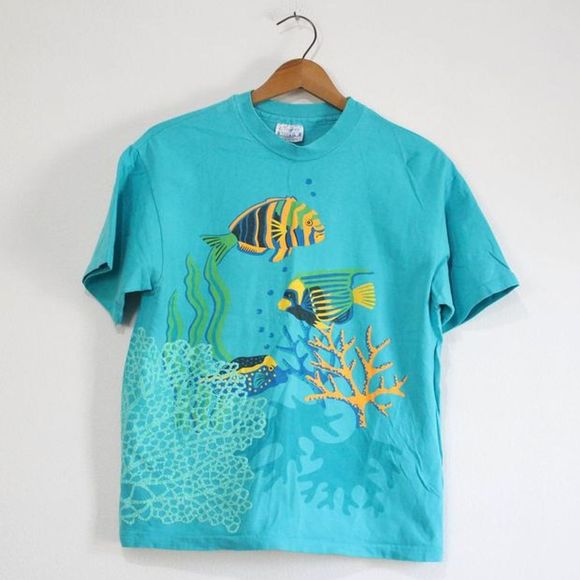 Vintage Other - Vintage Tropical Fish T Shirt Vintage Other - Vintage Tropical Fish T Shirt
